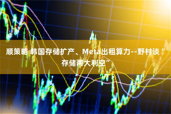 顺策略 韩国存储扩产、Meta出租算力--野村谈“存储两大利空”