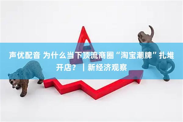 声优配音 为什么当下顶流商圈“淘宝潮牌”扎堆开店？｜新经济观察